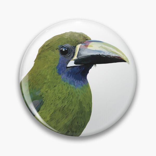 Item preview, emerald toucan designed and sold by obscurite.