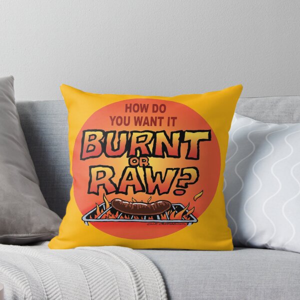 Item preview, Burnt or Raw? designed and sold by goddardcartoons.