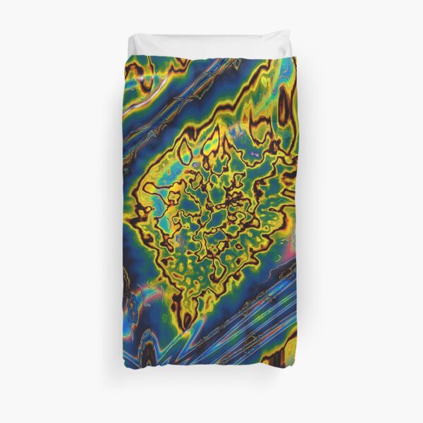Iridescent Stars 8 Duvet Cover