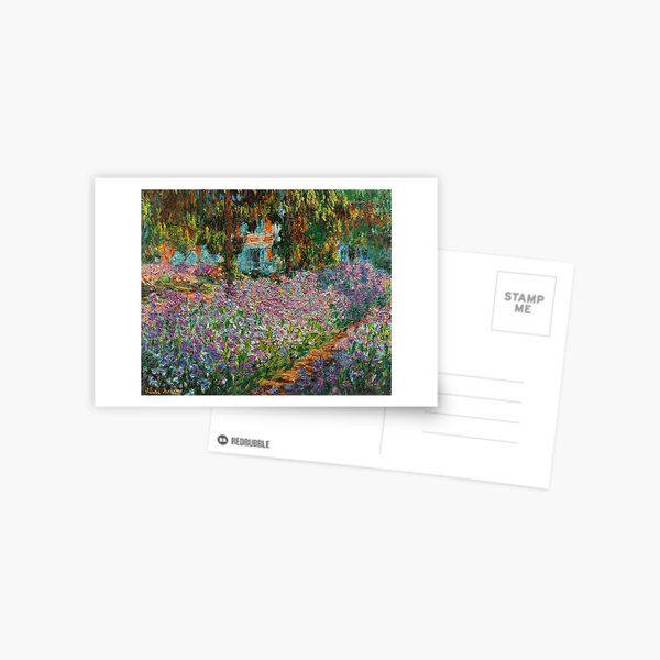 Item preview,  Irises In Monet's Garden At Giverny by Claude Monet designed and sold by antiqueart.