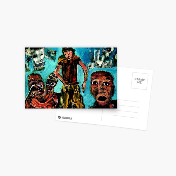 The Weight Of Struggle Postcard