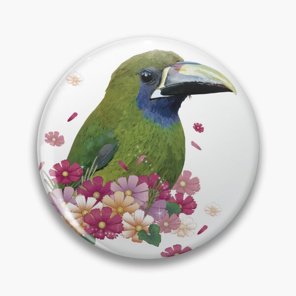 Item preview, emerald toucan designed and sold by obscurite.