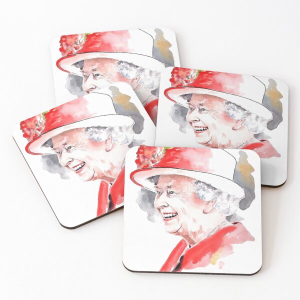 Item preview, Queen, Jubilee,Queen's platinum smile Watercolor designed and sold by ElliottKiti.