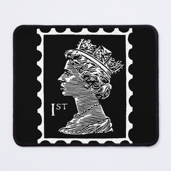 Item preview, Queen, Jubilee,Queen's platinum stamp white designed and sold by ElliottKiti.