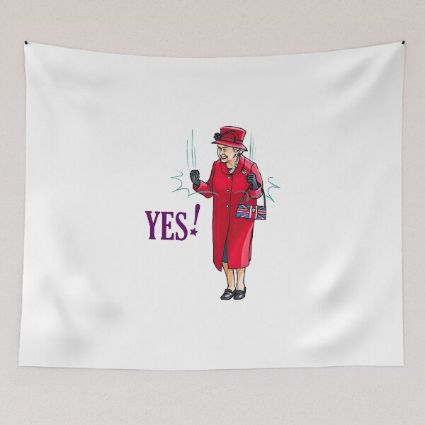 Item preview, Queen, Jubilee,Queen's platinum yes funny designed and sold by ElliottKiti.