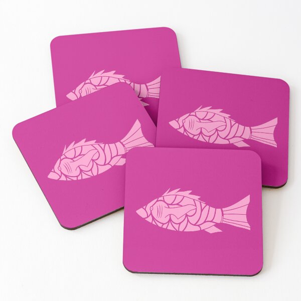 Item preview, Pink fish, Best color art designed and sold by artdragongift 15.