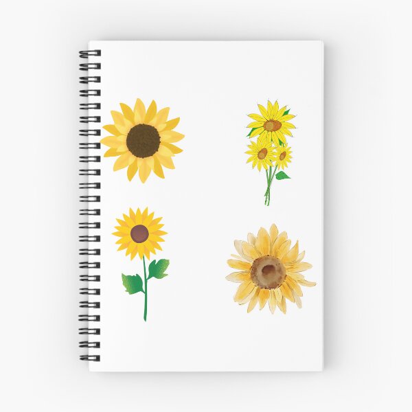 Item preview, Sunflower Bullet Journal  designed and sold by Tamas Das.