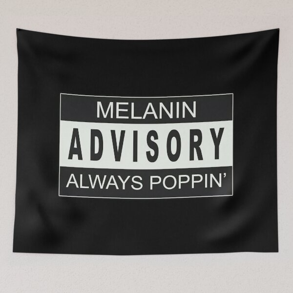 Item preview, Melanin Advisory designed and sold by PoliticsPrint.