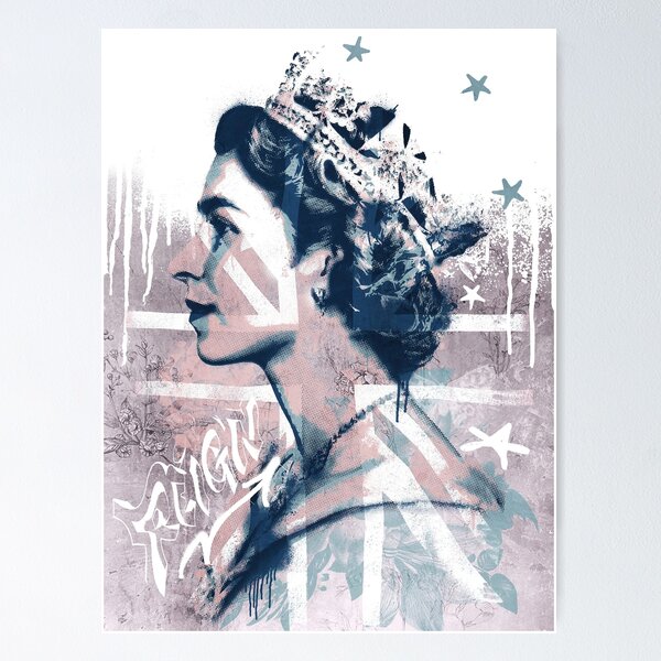 Item preview, Queen, Jubilee,The Queen's Jubilee watercolor designed and sold by ElliottKiti.