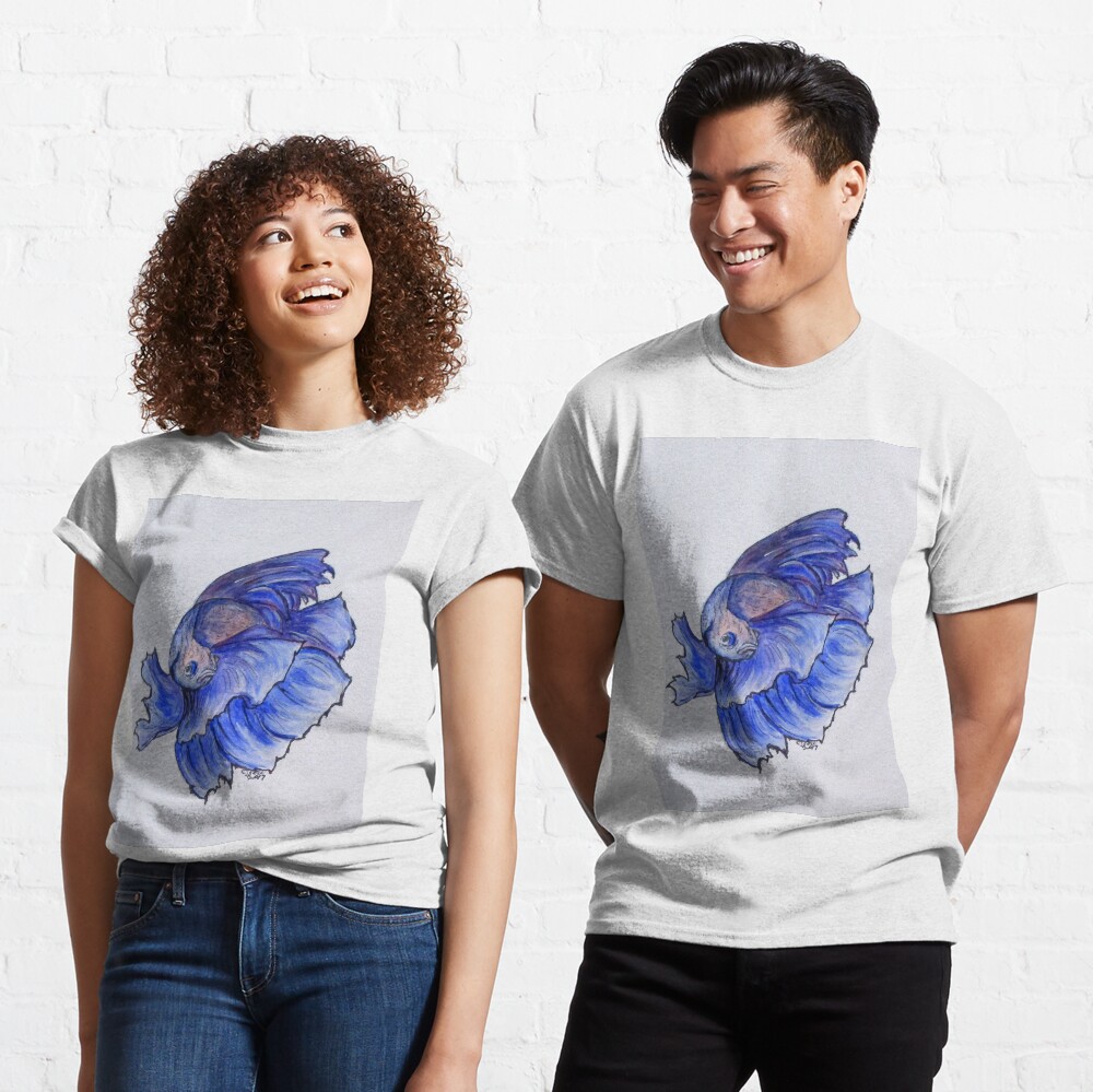 Ralphi, Betta Fish Digital Enhanced Classic T-Shirt
