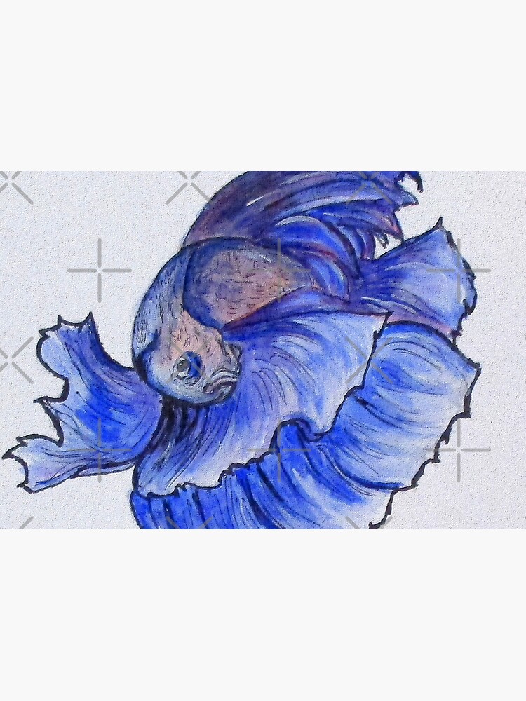 Ralphi, Betta Fish Digital Enhanced by cjkell