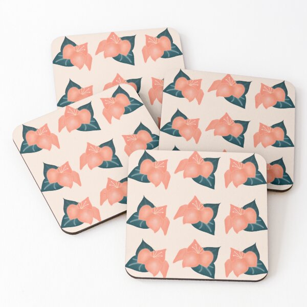 Item preview, Tropical orange flowers designed and sold by RandiMullins.
