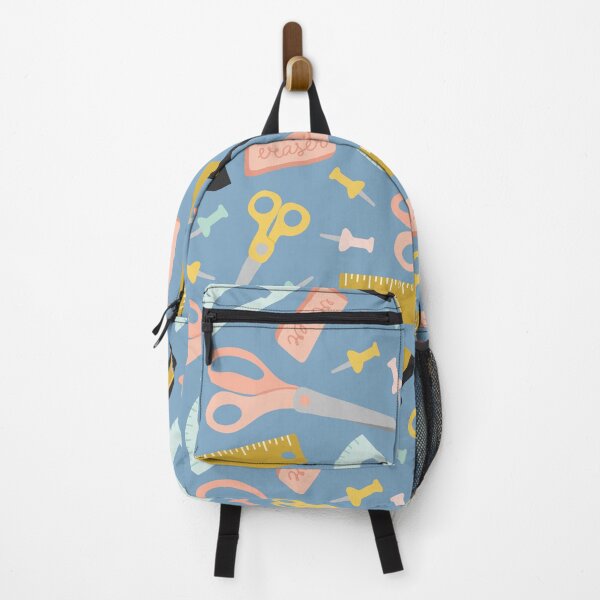 Item preview, Retro Hand Drawn Back To School Supplies Pattern designed and sold by pixelgarden.