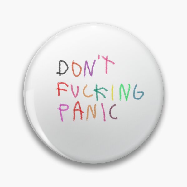 Item preview, DON’T FUCKING PANIC designed and sold by apple peel.