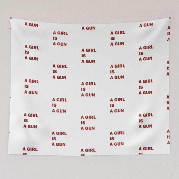 Item preview, A Girl Is A Gun Graphic  designed and sold by wiliamevanskate.