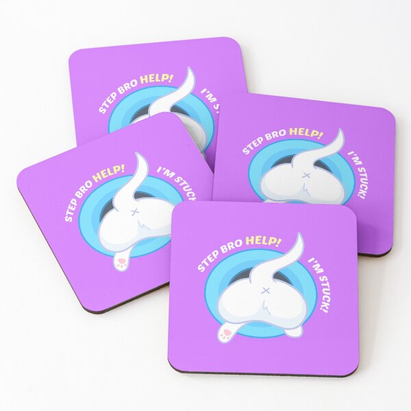 Item preview, Stepbro Help - Stuck Cat Butt designed and sold by Chonkitty.