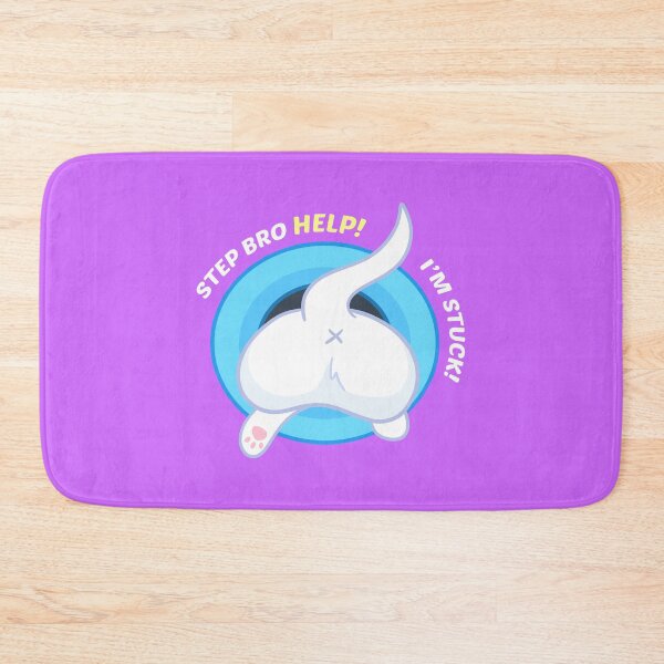 Item preview, Stepbro Help - Stuck Cat Butt designed and sold by Chonkitty.
