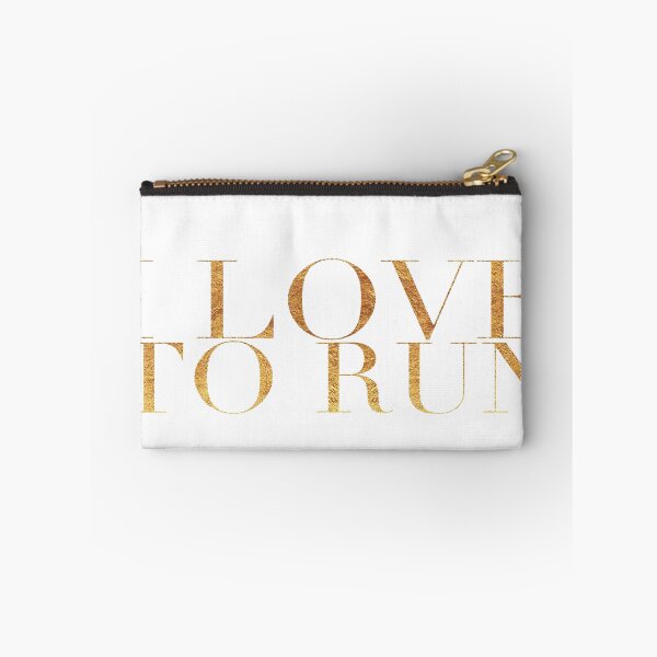 Item preview, I Love to Run in Gold designed and sold by KirstenJRenfroe.