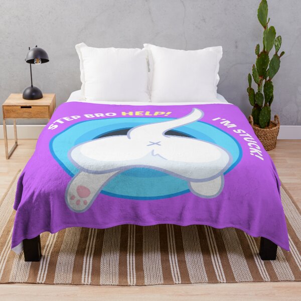 Item preview, Stepbro Help - Stuck Cat Butt designed and sold by Chonkitty.