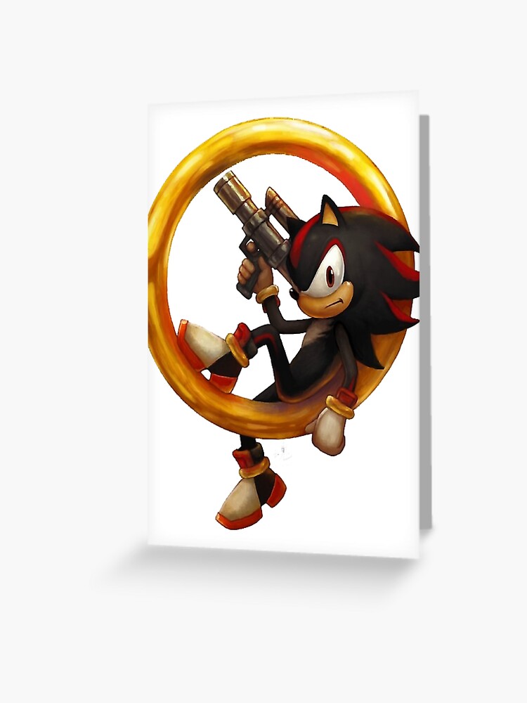 Shadow The Hedgehog Cute Greeting Card for Sale by ClothingFL1