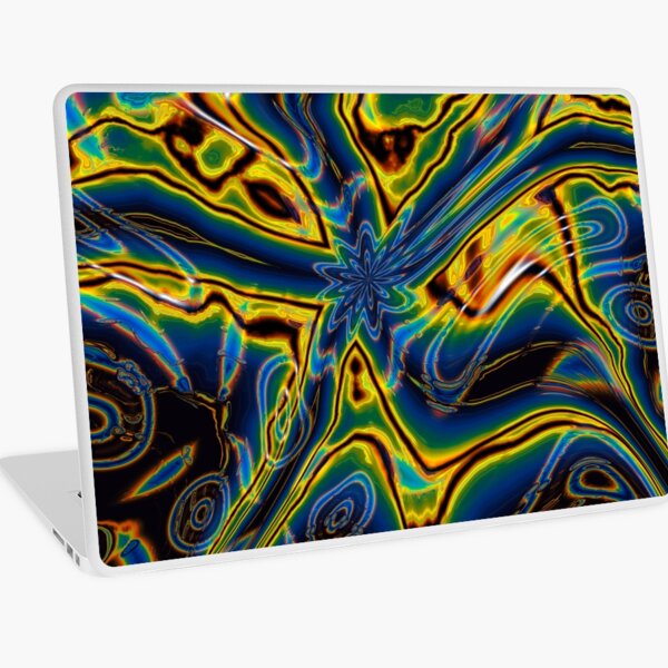 Iridescent Stars 6 Laptop Skin