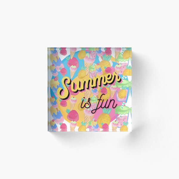 Item preview, Summer is fun, by Viral-Me designed and sold by Viral-Me.
