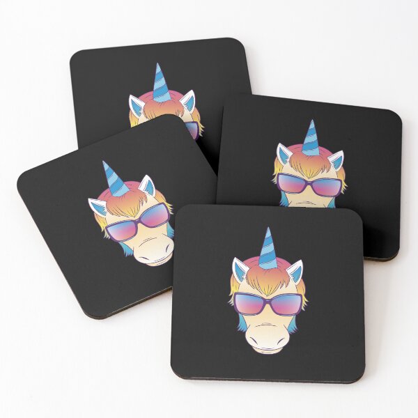 Item preview, Unicorn with sunglasses designed and sold by DerSenat.