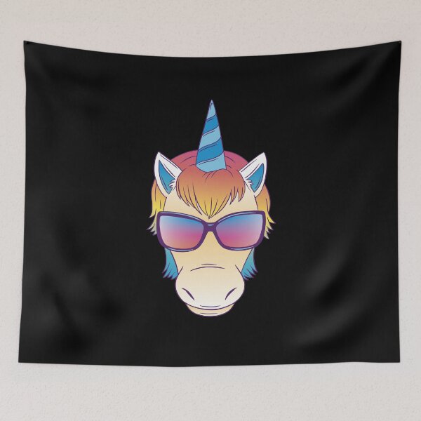 Item preview, Unicorn with sunglasses designed and sold by DerSenat.