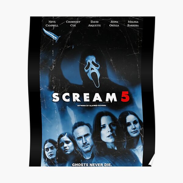 Scream Poster For Sale By Weasleyrobyn Redbubble