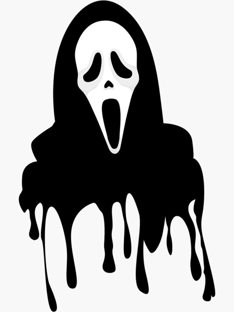 Scream Ghost Face 2022  Sticker for Sale by WeasleyRobyn