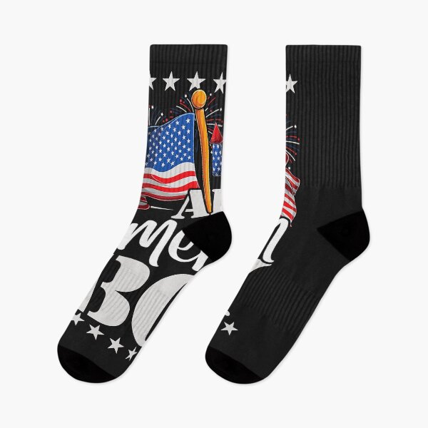 Item preview, All American Boy - USA America Flag & Firework 4th July T-Shirt designed and sold by margettekwbg.
