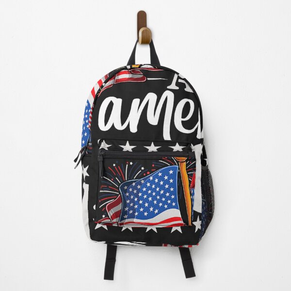 Item preview, All American Boy - USA America Flag & Firework 4th July T-Shirt designed and sold by margettekwbg.