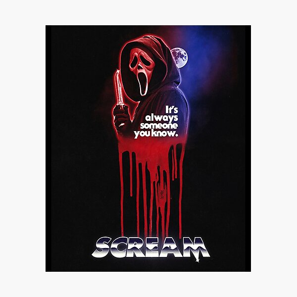 Scream movie 2022 Photographic Print