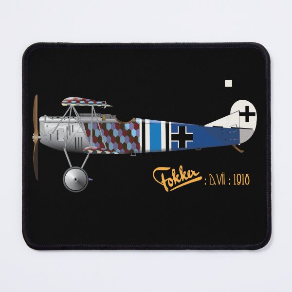 Item preview, Fokker D.VII -1918 designed and sold by PlaneShirts.