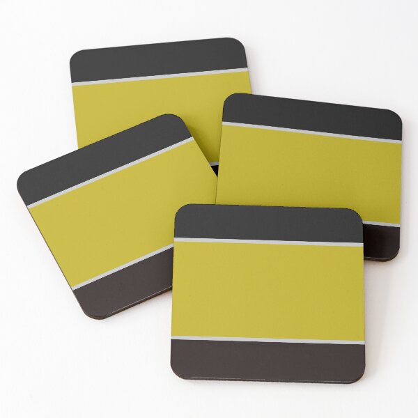 Item preview, yellow and black abstract minimalist design designed and sold by pauloneill-art.