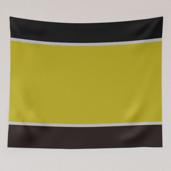 Item preview, yellow and black abstract minimalist design designed and sold by pauloneill-art.
