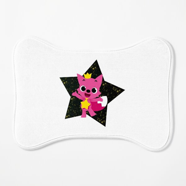 Pink Fox Children's Character Star (on Pink) Kids T-Shirt for