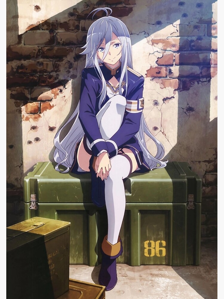 "86 anime poster" Art Print for Sale by jessieoglesby Redbubble