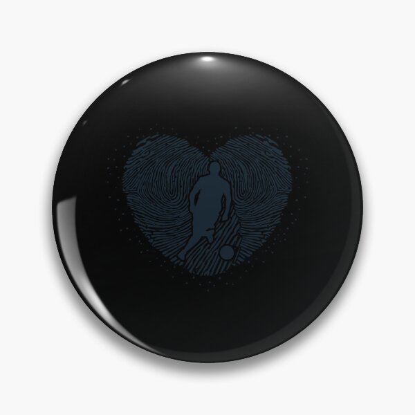Item preview, Soccer Heart Fingerprint Cool Funny Lustige Graphic Image Soccer Player Team Fan Coach Cham designed and sold by joannonapk6.
