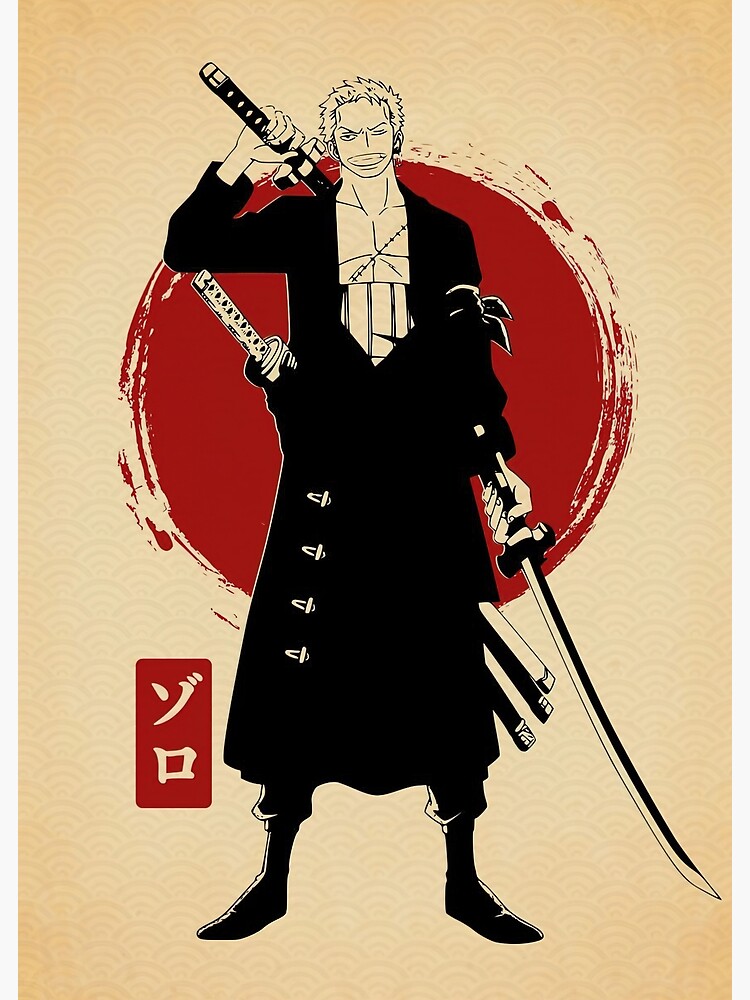 zoro one piece Poster by Marlow31