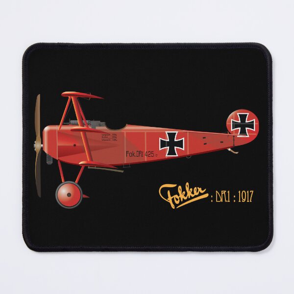 Item preview, Fokker DR.1 - 1917 designed and sold by PlaneShirts.