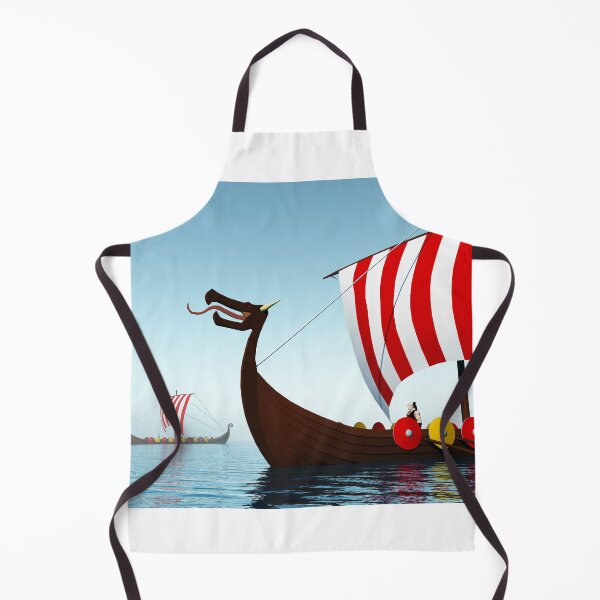 Item preview, Viking ships in the open sea designed and sold by MIRO3D.