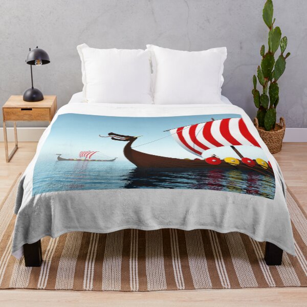 Item preview, Viking ships in the open sea designed and sold by MIRO3D.