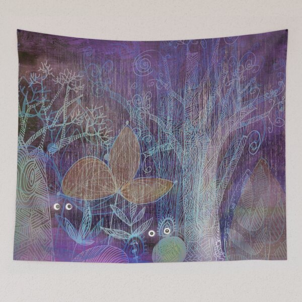 Item preview, purple forest designed and sold by Marianna Tankelevich.