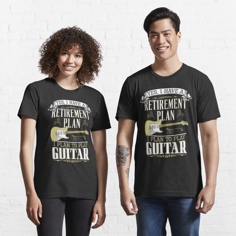 Discover Guitar - Retirement Plan | Essential T-Shirt 