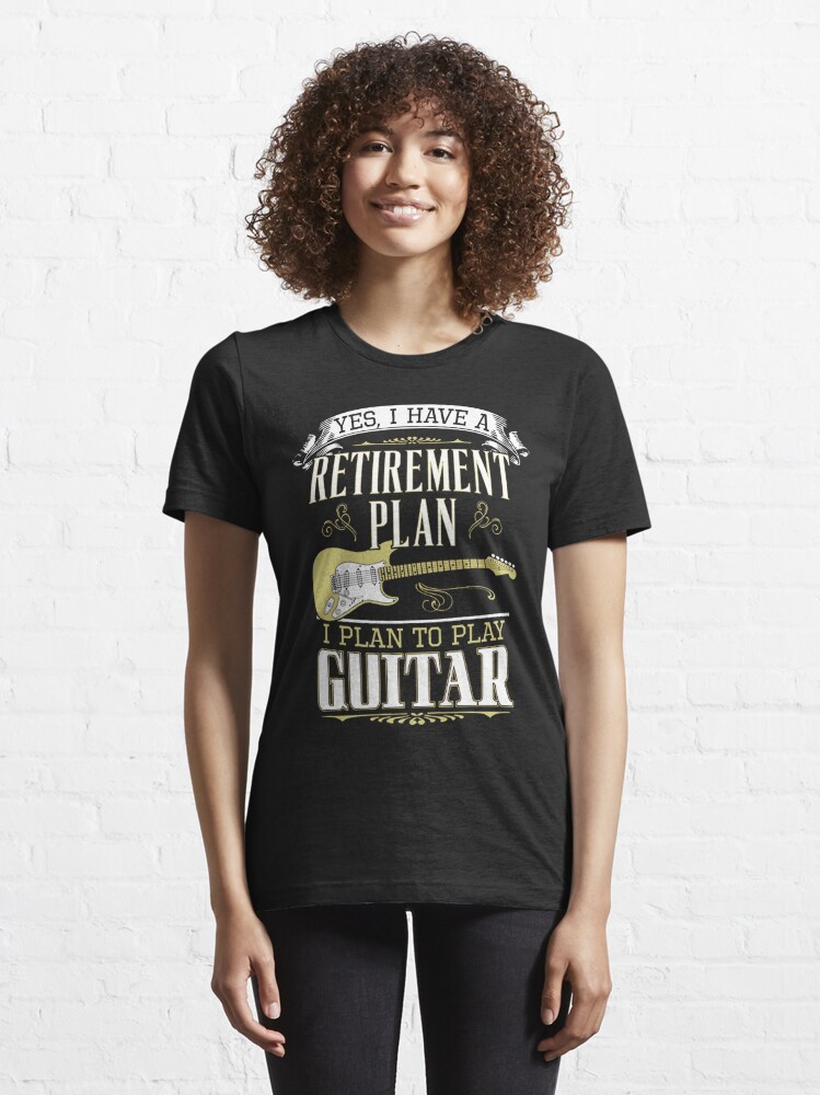 Discover Guitar - Retirement Plan | Essential T-Shirt 