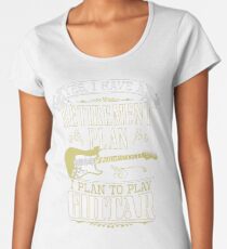 Guitar - Retirement Plan Women's Premium T-Shirt
