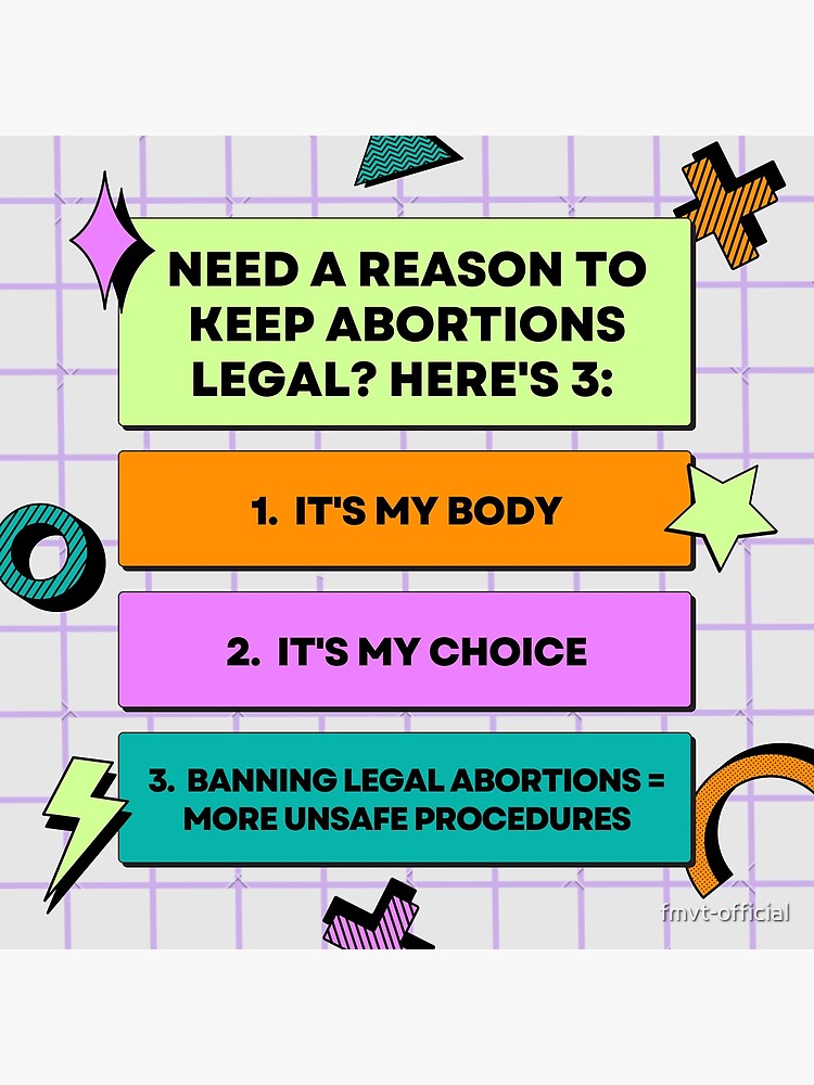 Reasons to keep abortion legal by fmvt-official