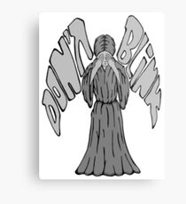 Don't Blink Weeping Angel Metal Print
