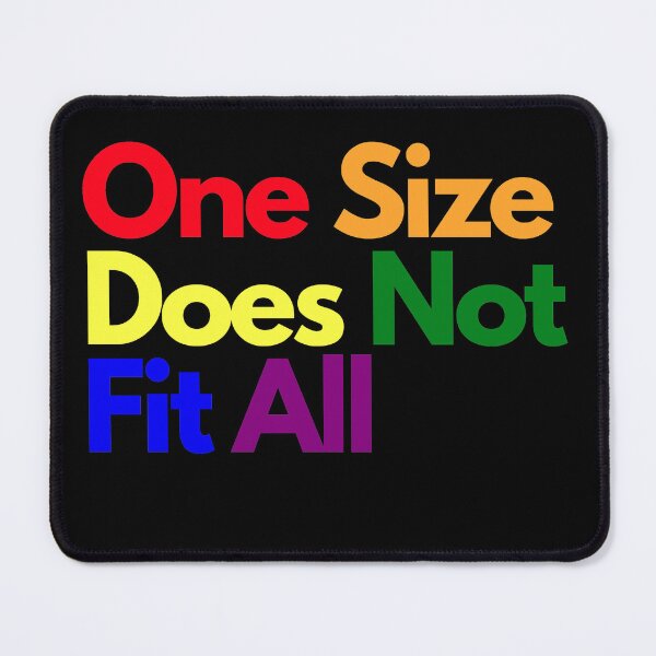 Item preview, One Size Does Not Fit All designed and sold by RiadMannan.